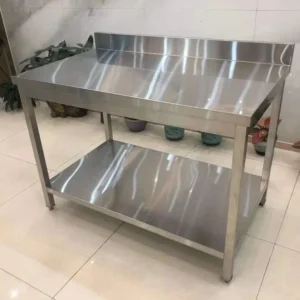 2 5 feet stainless steel table 1000x1000