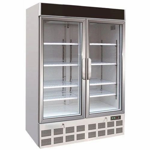 glass door freezer 675