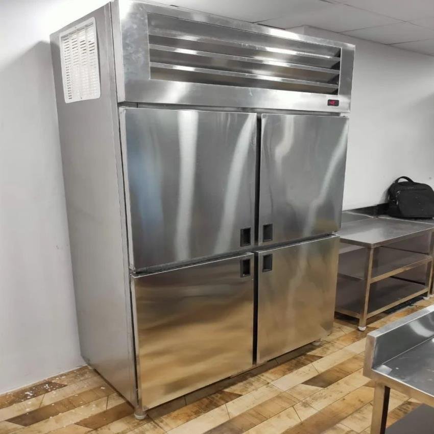 panchal services silver ss four door commercial refrigerator 672288