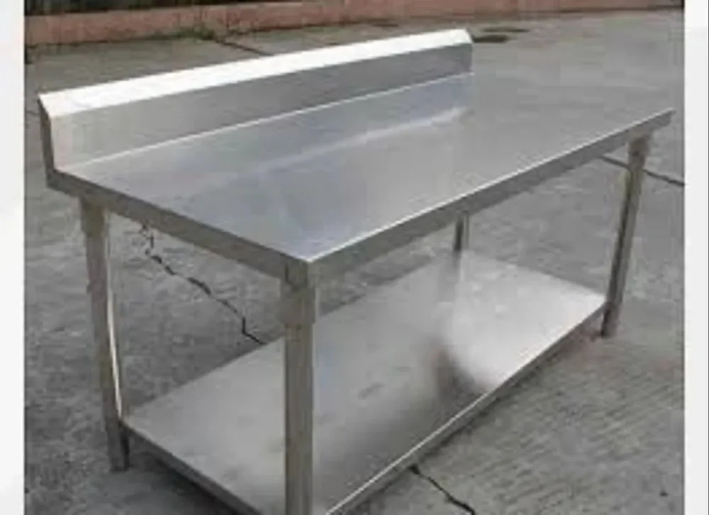 stainless steel kitchen table 1000x1000
